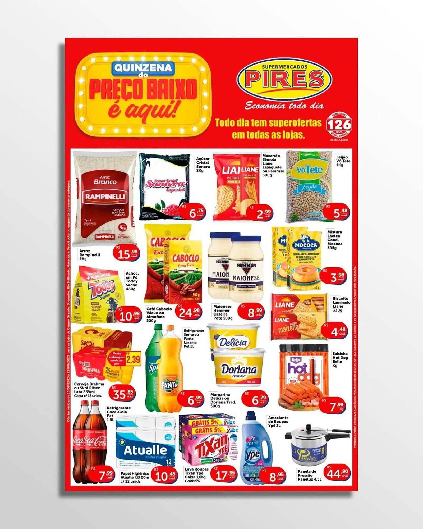 Encarte de Catálogo Pires 15 de agosto até 28 de agosto 2025 - Pagina 2