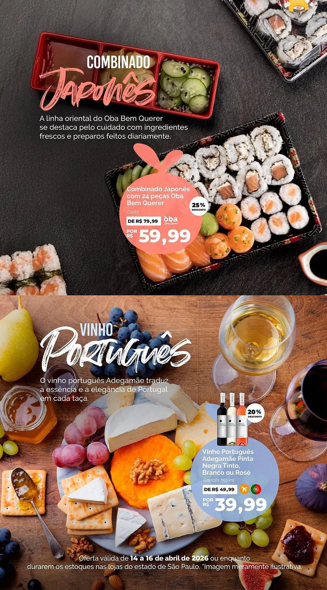 Encarte de Folheto Oba Hortifruti 14 de abril até 16 de abril 2026 - Pagina 2