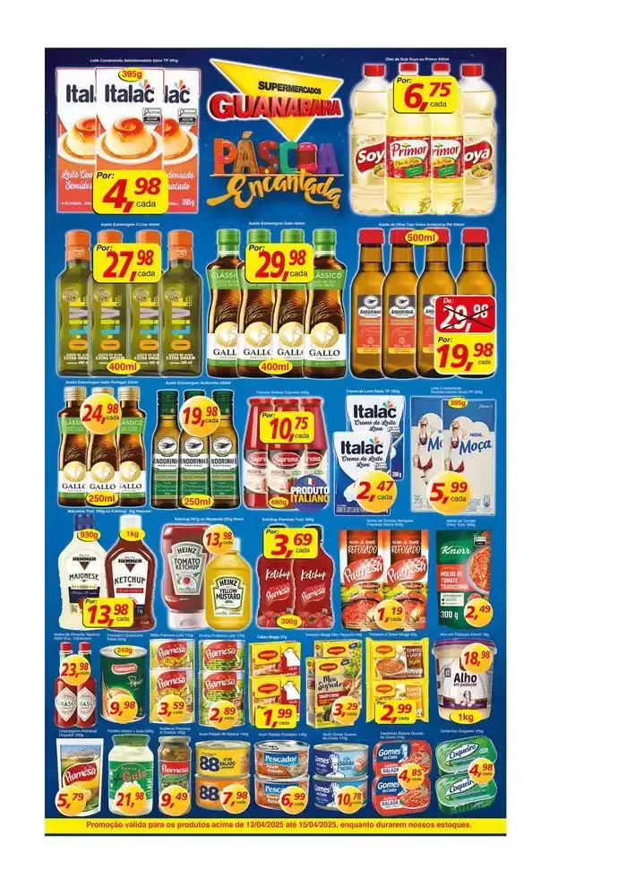 Encarte de Encarte Supermercados Guanabara 14 de abril até 15 de abril 2025 - Pagina 3
