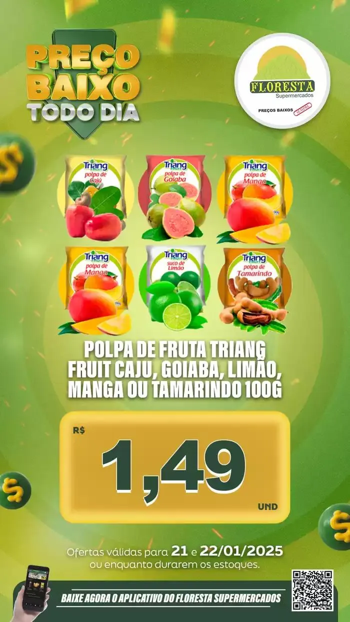 Encarte de Catálogo Floresta Supermercados 21 de janeiro até 22 de janeiro 2025 - Pagina 20