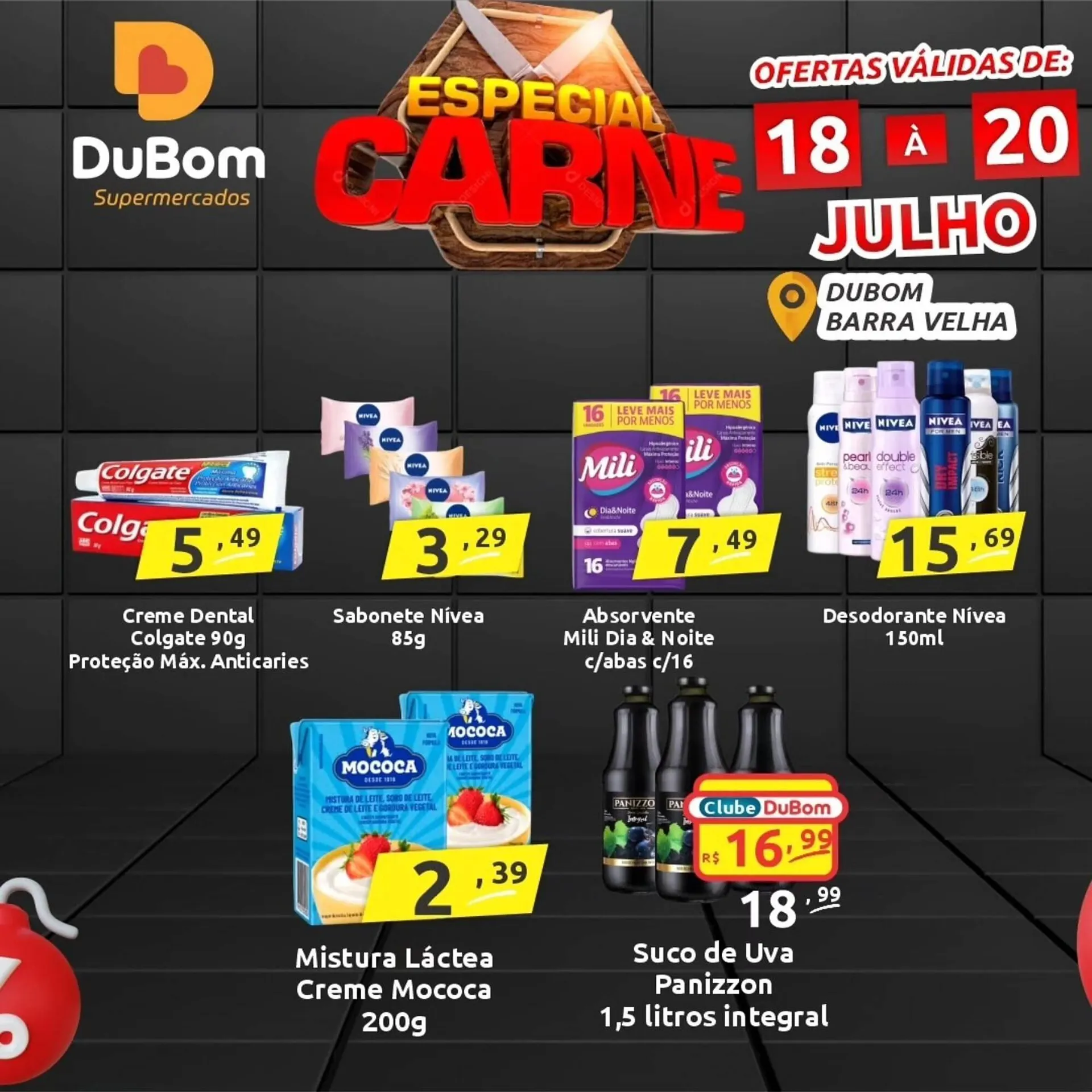 Encarte de Catálogo Dubom Supermercados 18 de julho até 20 de julho 2025 - Pagina 4