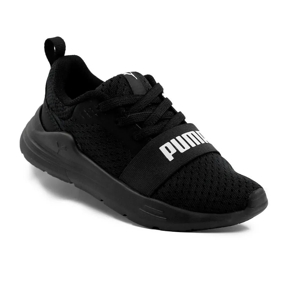 Tênis Puma Wired Run Infantil Preto