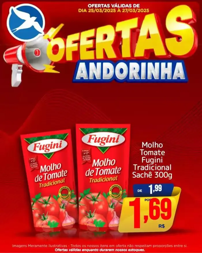 Encarte de Encarte Andorinha Hipermercado 26 de março até 27 de março 2025 - Pagina 1