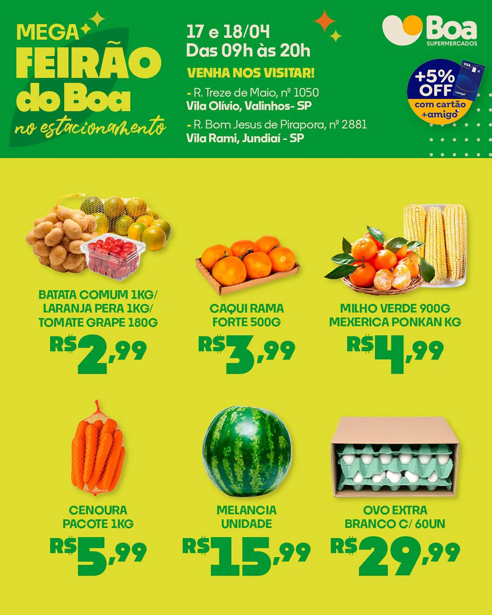 Encarte de Tabloide Boa Supermercados 17 de abril até 18 de abril 2026 - Pagina 2