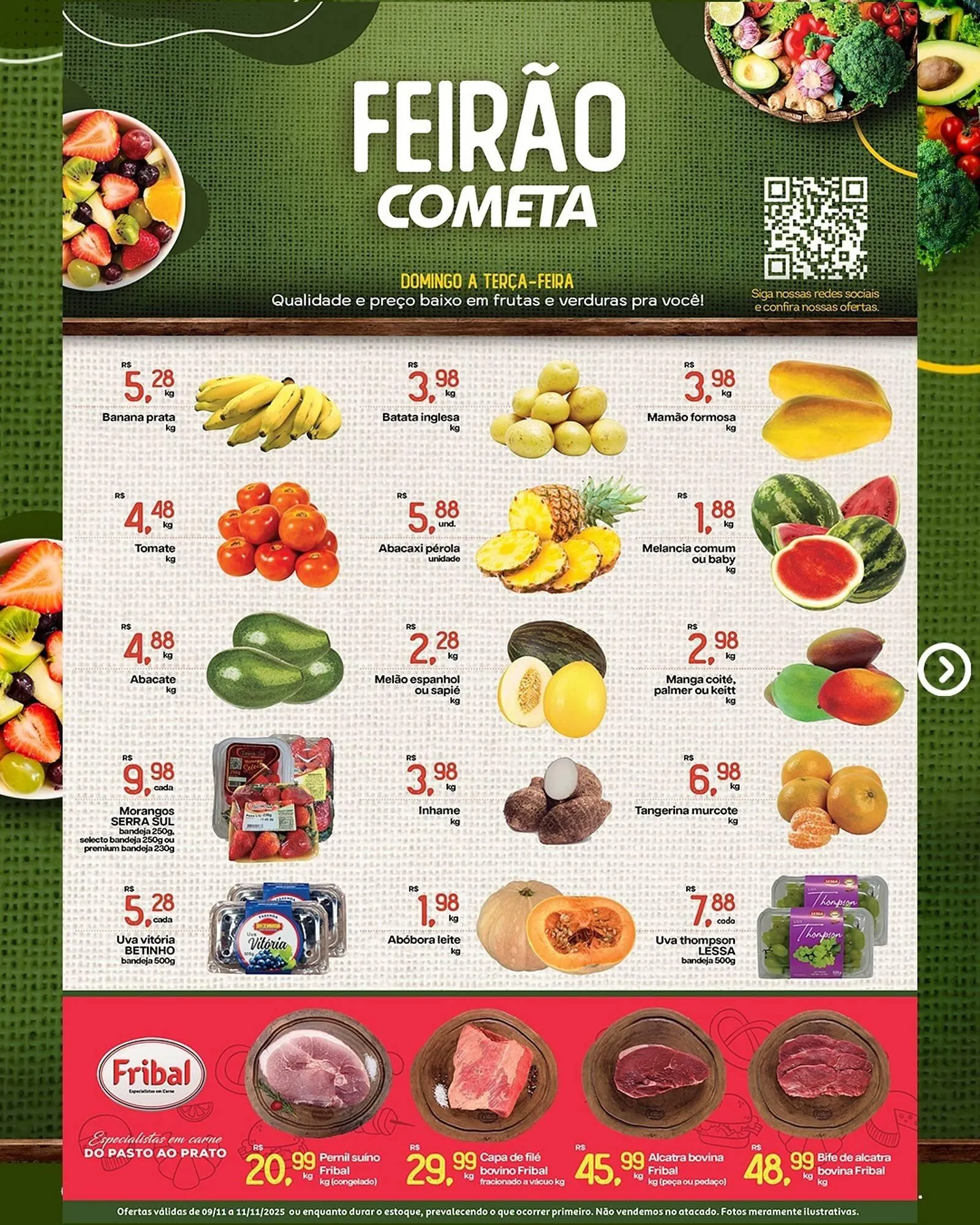 Encarte de Encarte Cometa Supermercados 9 de novembro até 11 de novembro 2025 - Pagina 2