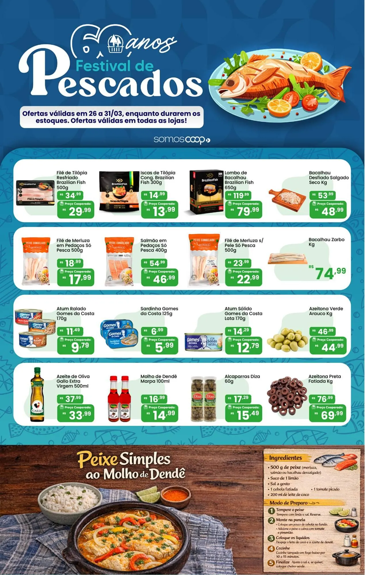 Encarte de Tabloide Coocerqui 26 de março até 31 de março 2026 - Pagina 1