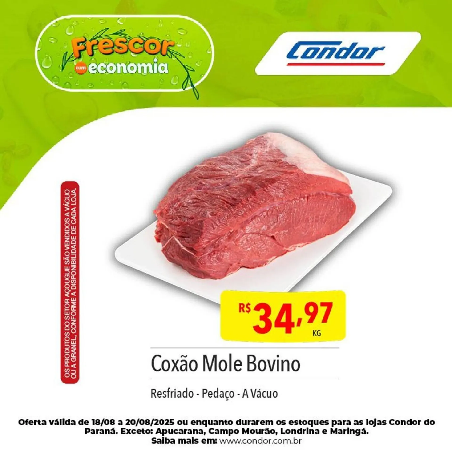 Encarte de Catálogo Supermercados Condor 19 de agosto até 20 de agosto 2025 - Pagina 3