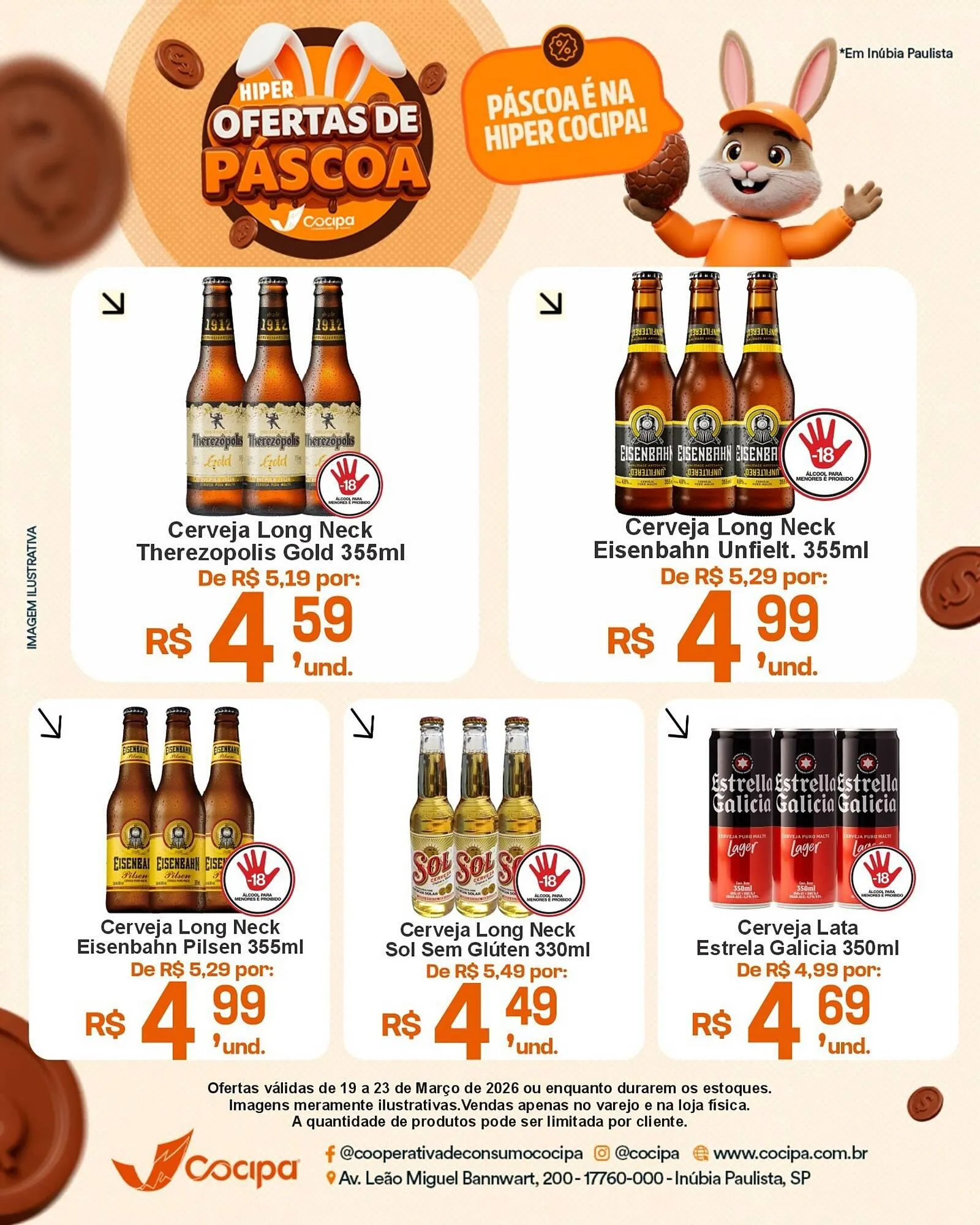 Encarte de Catálogo Cocipa 18 de março até 23 de março 2026 - Pagina 1