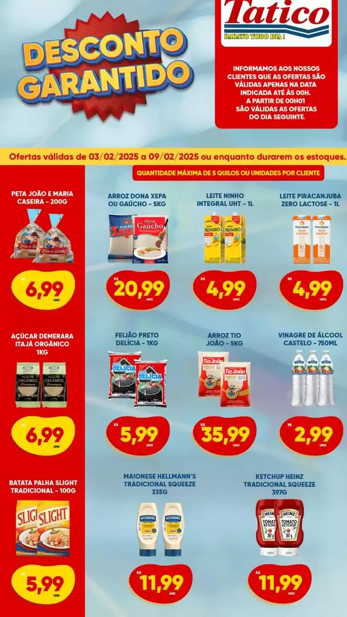 Encarte de Ofertas e promoções atuais 3 de fevereiro até 9 de fevereiro 2025 - Pagina 3