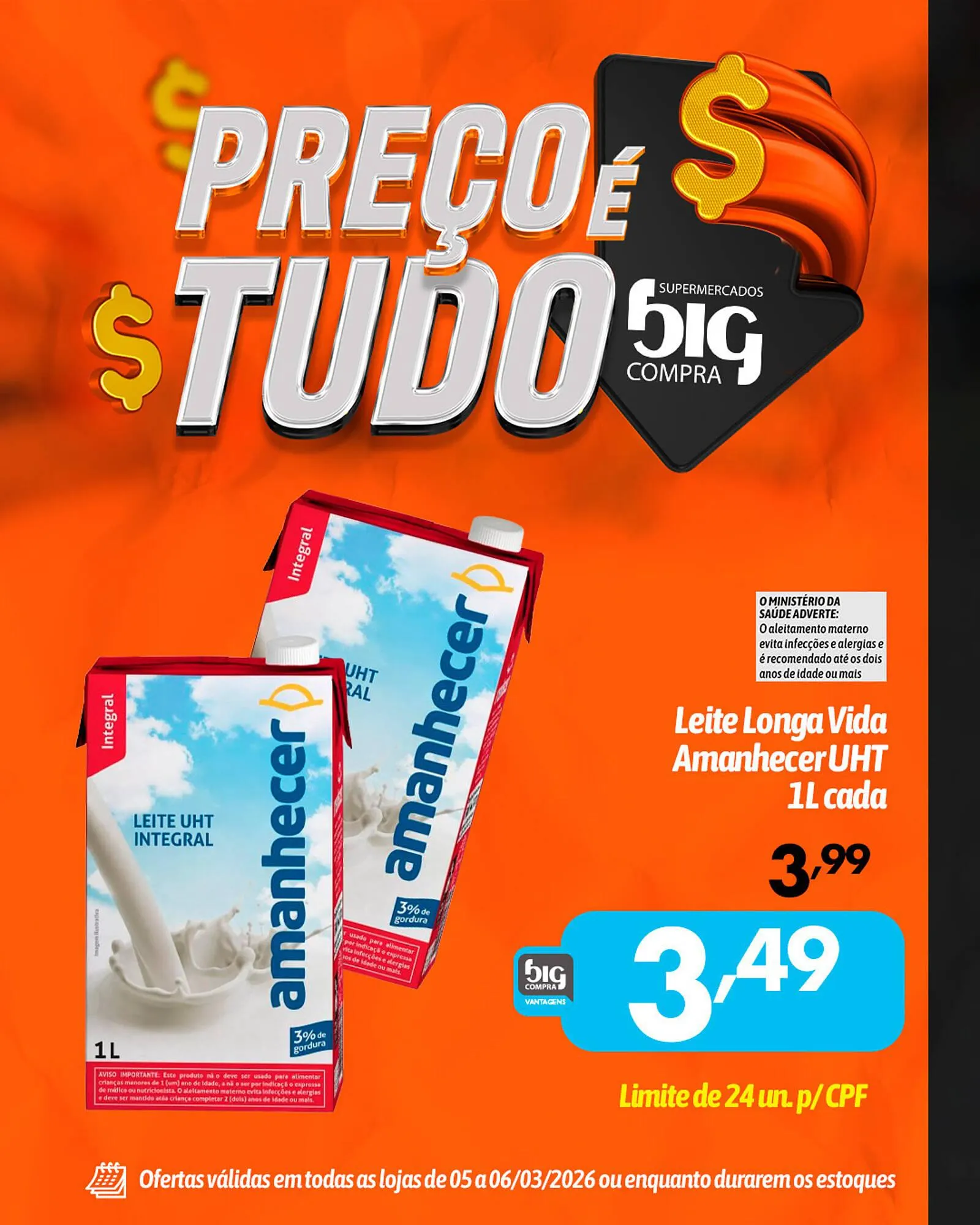 Encarte de Catálogo Supermercados Big Compra 5 de março até 6 de março 2026 - Pagina 2