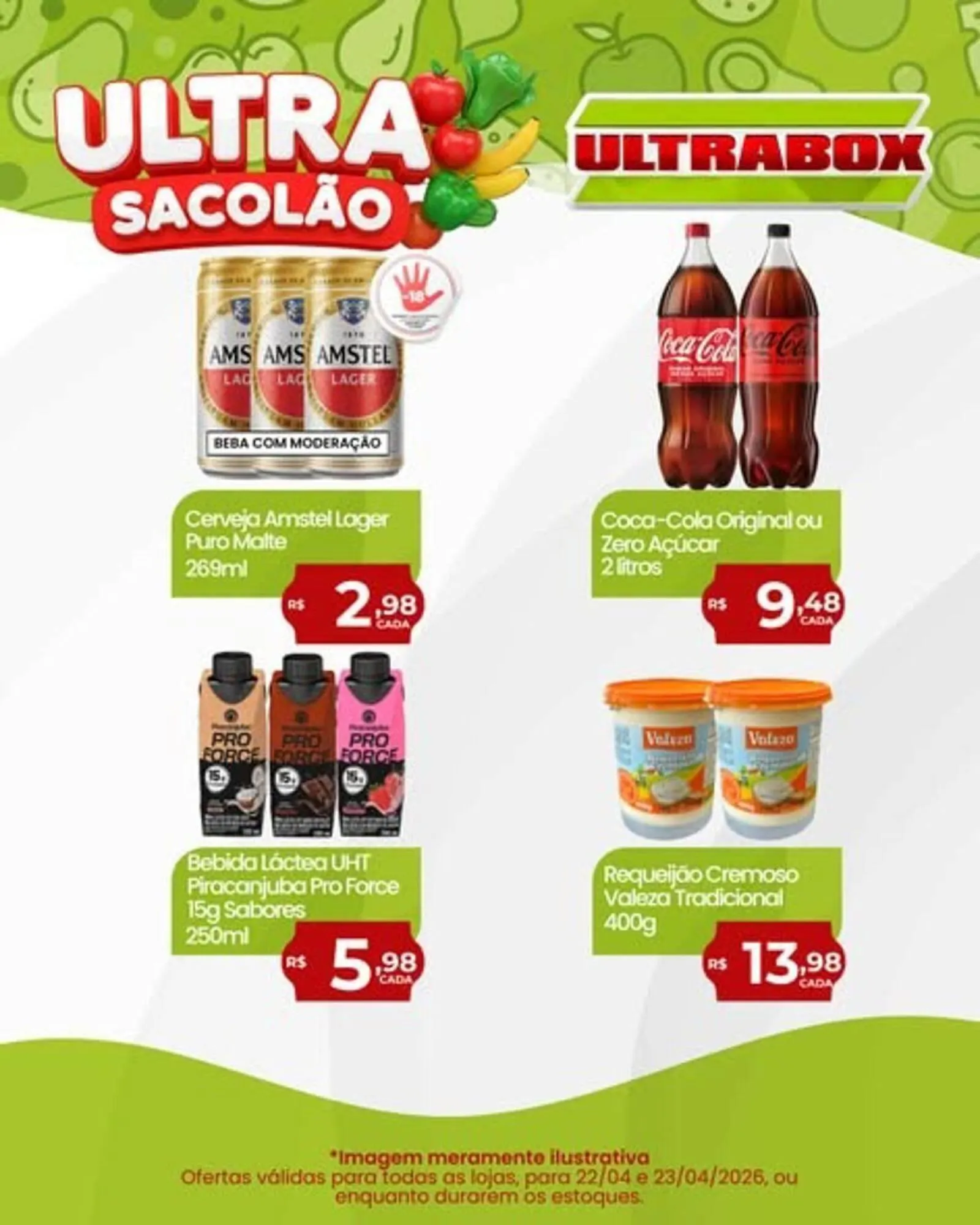 Encarte de Panfleto Ultrabox 22 de abril até 23 de abril 2026 - Pagina 4
