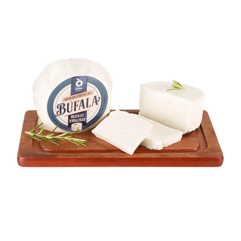 Queijo De Leite De Búfala Frescal Oba Bem Querer Kg