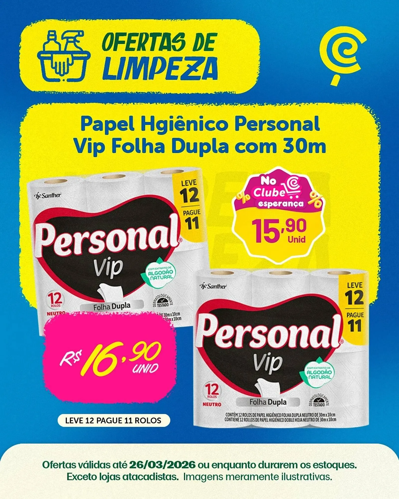 Encarte de Folheto Comercial Esperança 23 de março até 26 de março 2026 - Pagina 1