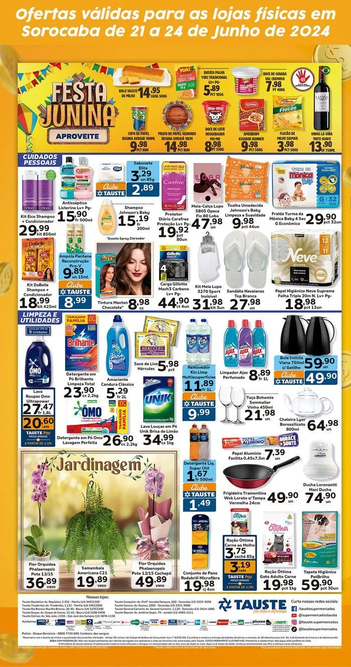 Encarte de Ofertas Tauste Sorocaba 21 de junho até 24 de junho 2024 - Pagina 5