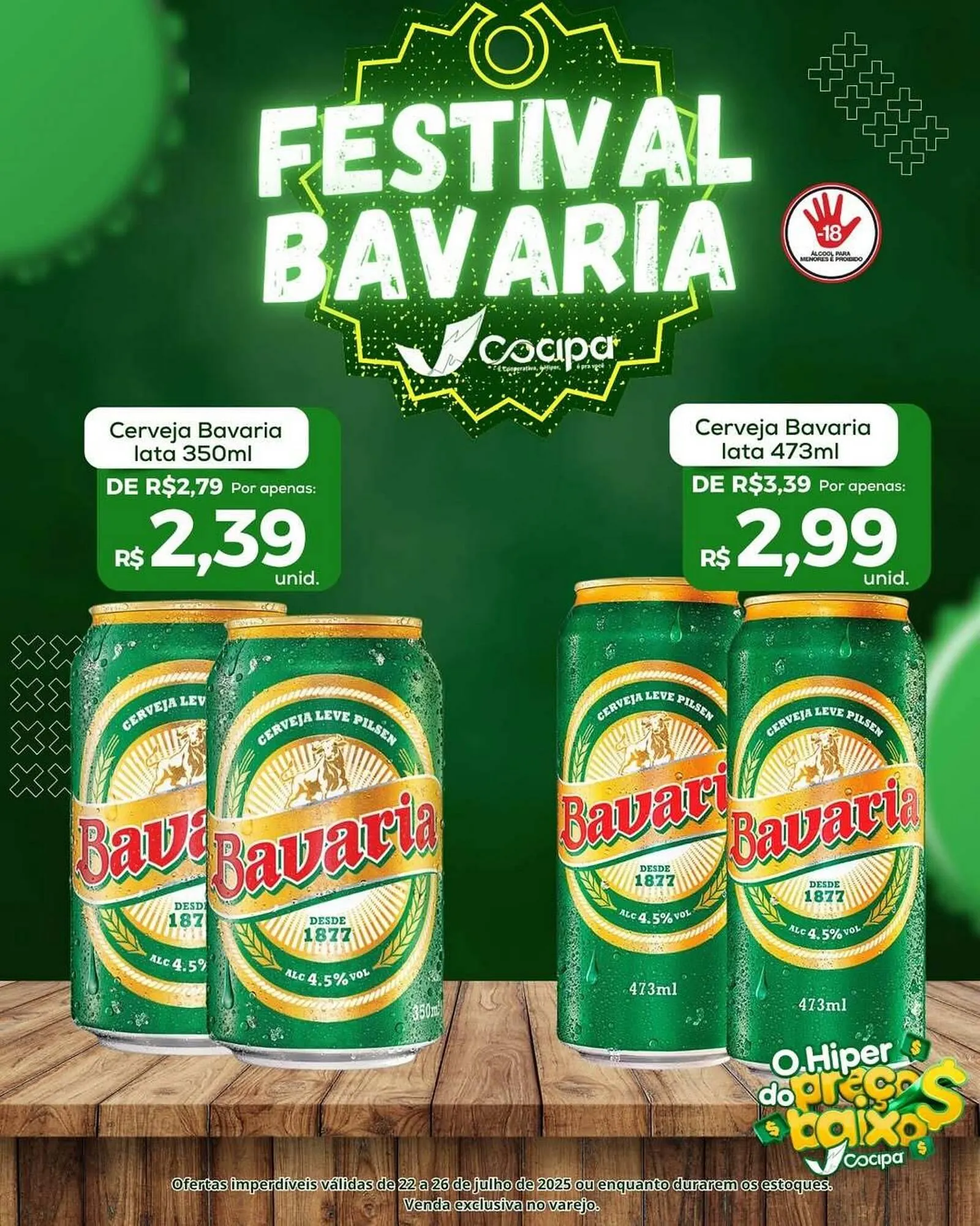 Encarte de Catálogo Cocipa 22 de julho até 26 de julho 2025 - Pagina 1