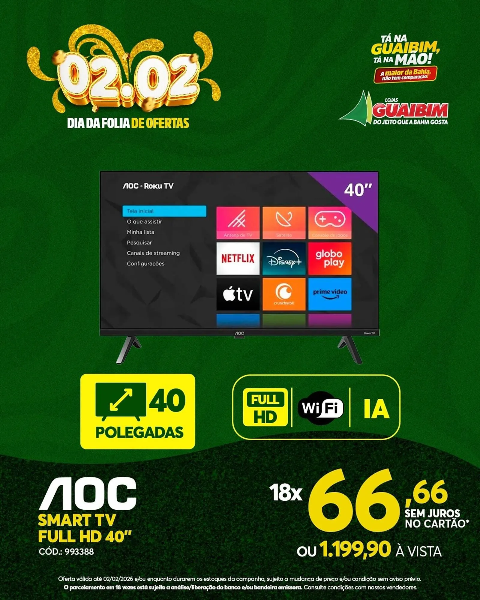 Encarte de Catálogo Lojas Guaibim 2 de fevereiro até 2 de fevereiro 2026 - Pagina 2