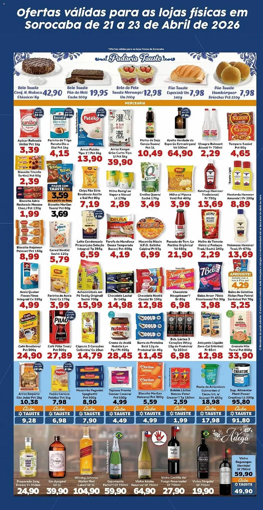 Encarte de Catálogo Supermercados Tauste 21 de abril até 24 de abril 2026 - Pagina 3