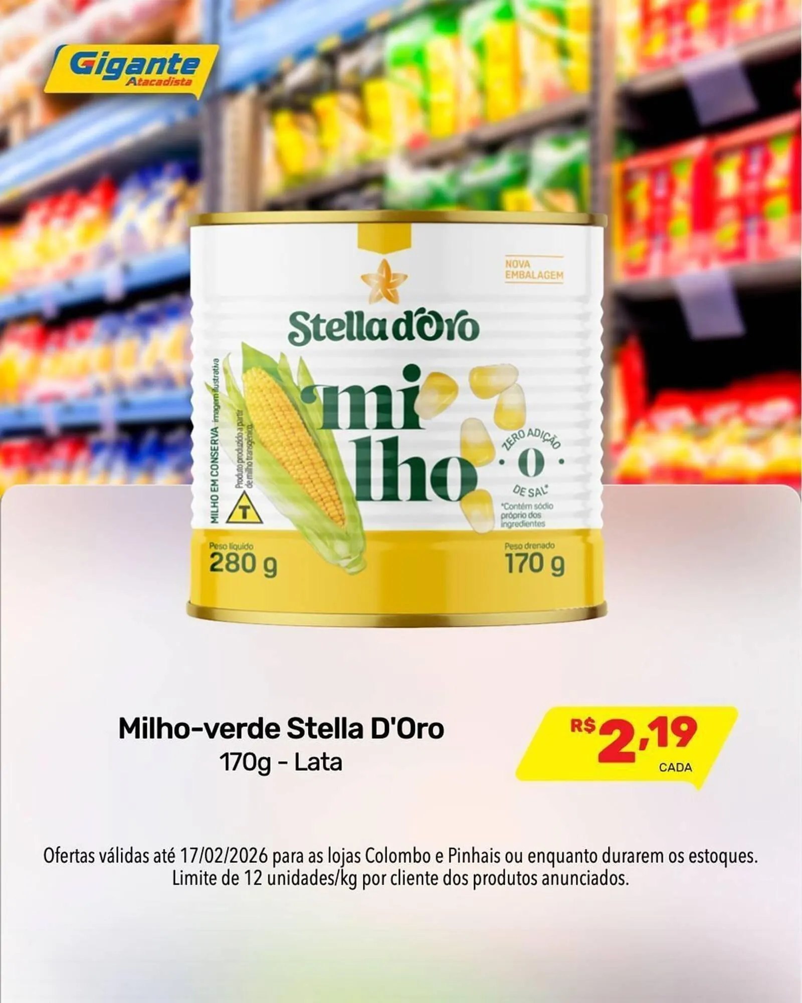 Encarte de Encarte Gigante Atacadista 13 de fevereiro até 17 de fevereiro 2026 - Pagina 5