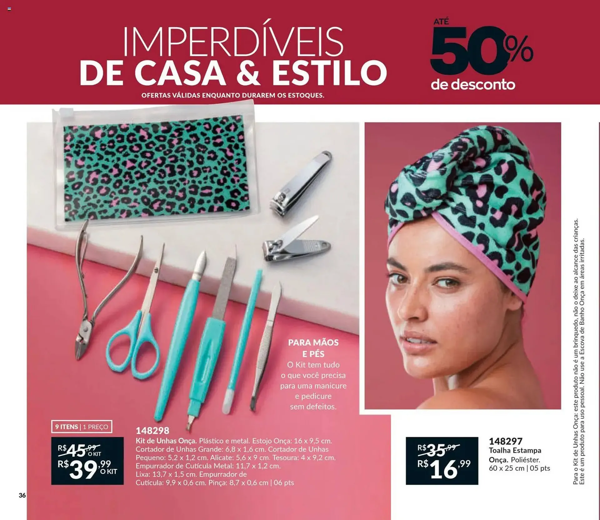 Encarte de Catálogo Avon 6 de janeiro até 3 de fevereiro 2026 - Pagina 36