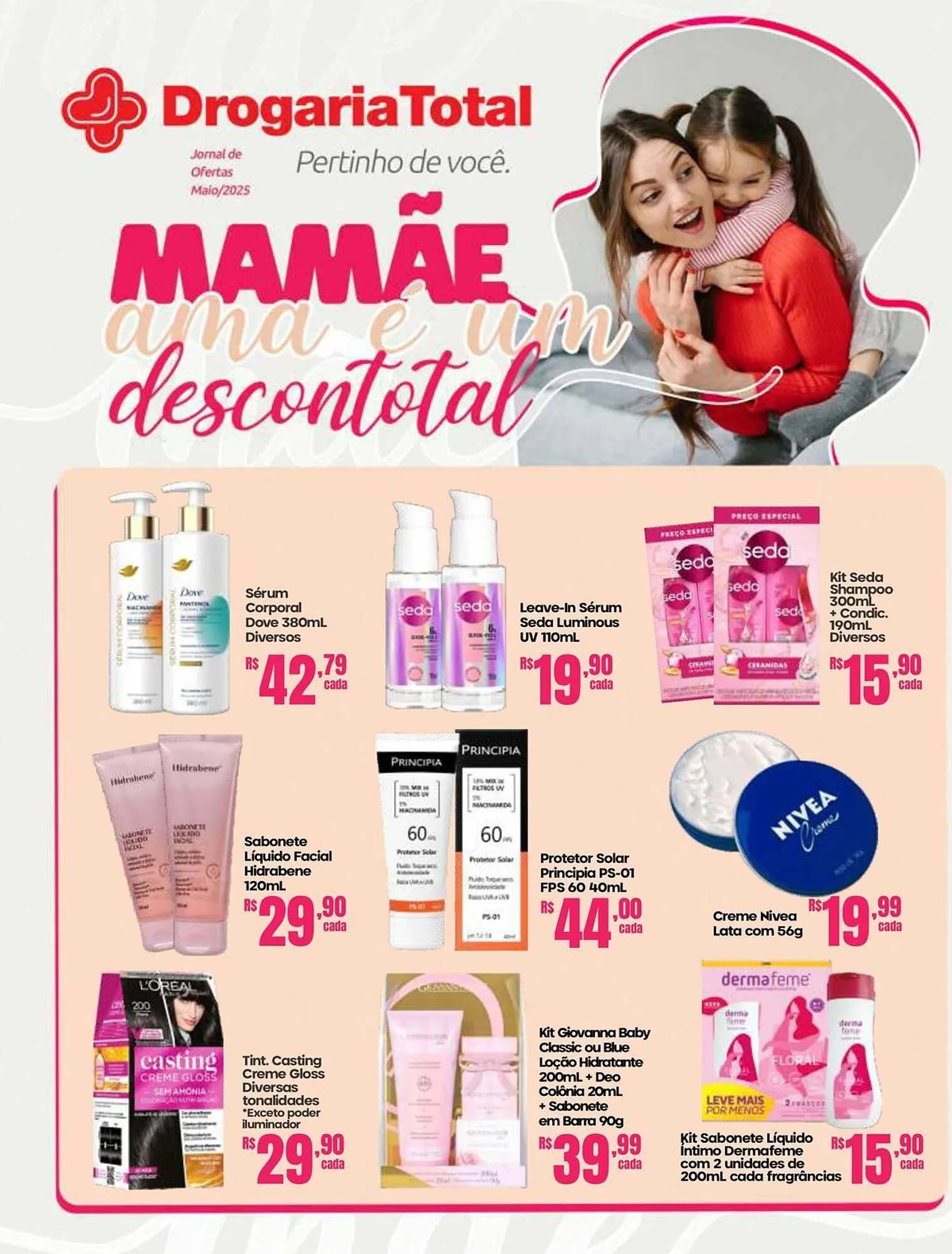 Encarte de Catálogo Drogaria Total 1 de maio até 31 de maio 2025 - Pagina 1
