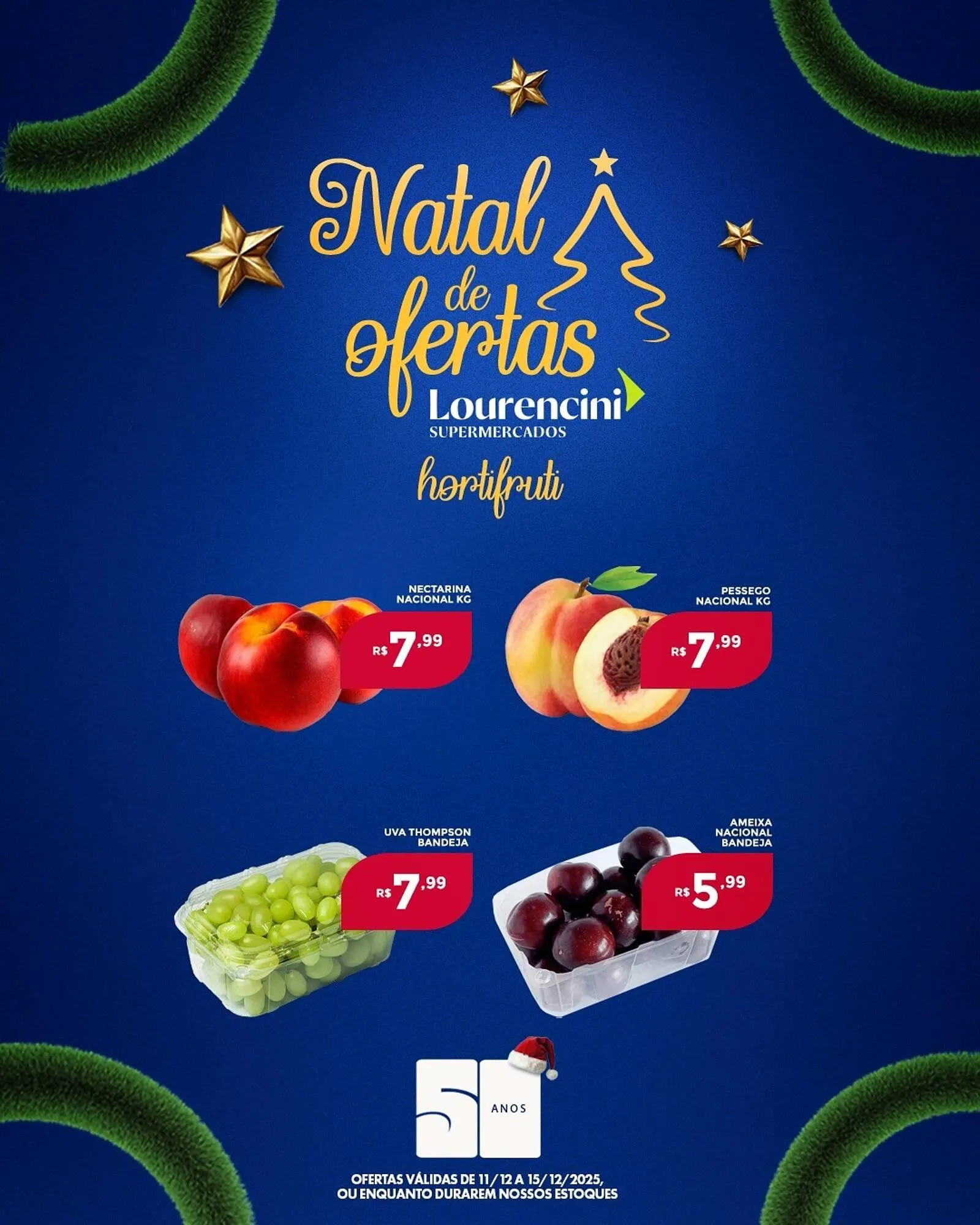 Encarte de Catálogo Lourencini Supermercados 13 de dezembro até 15 de dezembro 2025 - Pagina 3