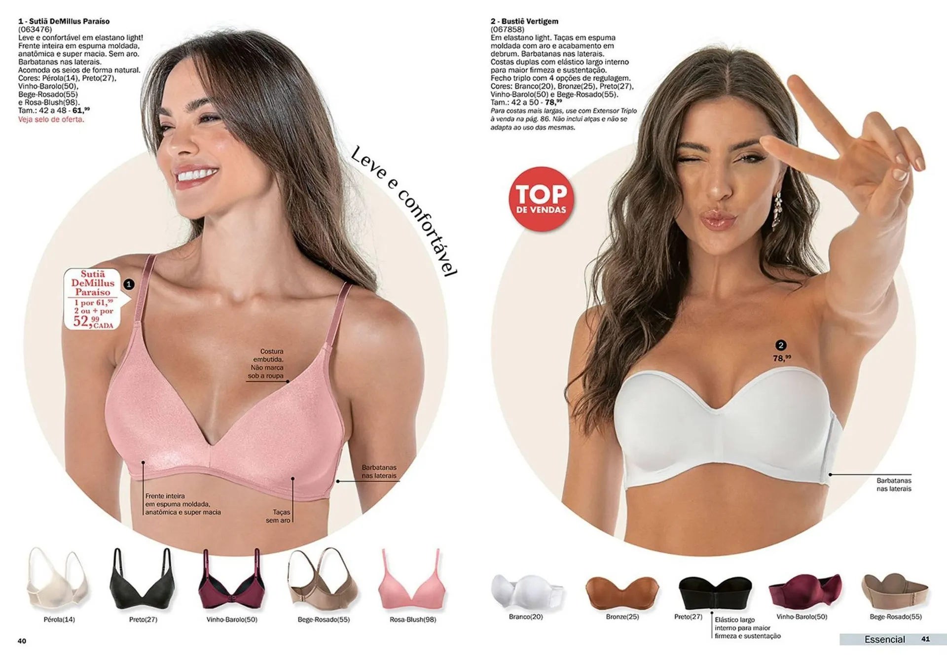 Encarte de Catálogo DeMillus 13 de março até 31 de maio 2025 - Pagina 21