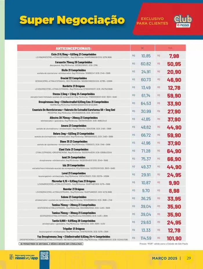 Encarte de Preços “POR” válido para o Estado de São Paulo 4 de março até 31 de março 2025 - Pagina 29