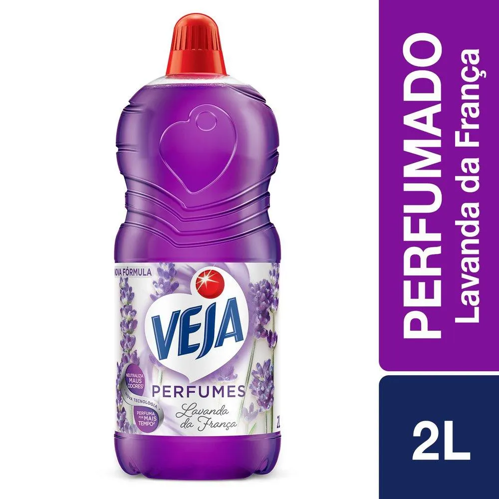 Limpador Perfumado Veja Lavanda da França 2L