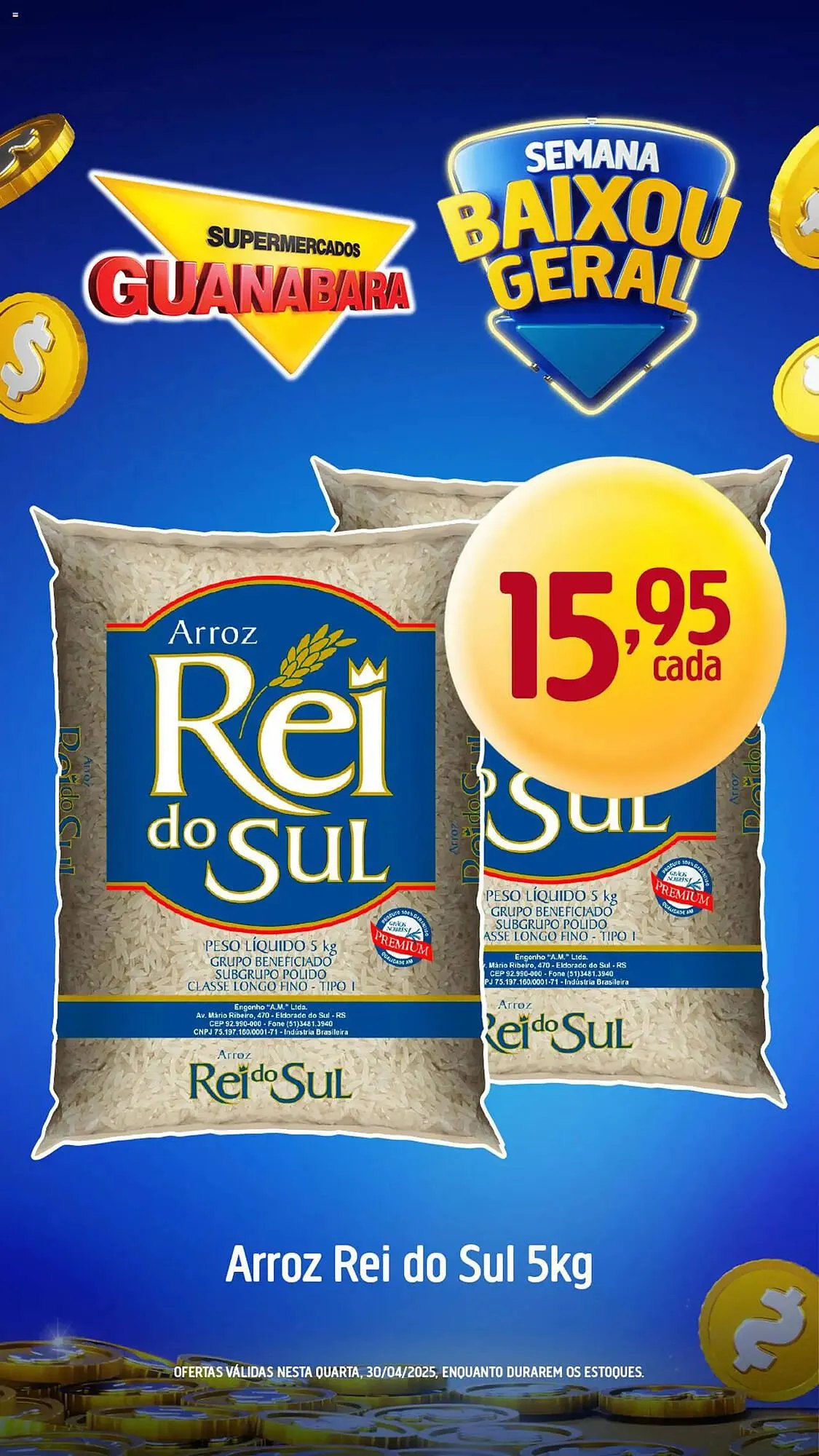 Encarte de Catálogo Supermercados Guanabara 30 de abril até 30 de abril 2025 - Pagina 4