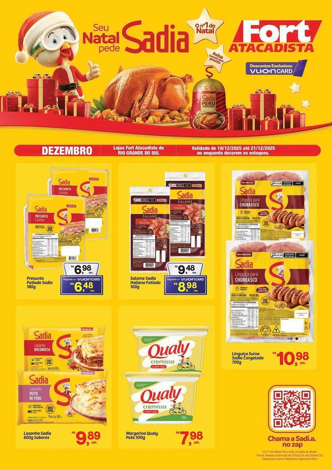 Encarte de Tabloide Fort Atacadista 18 de dezembro até 21 de dezembro 2025 - Pagina 1