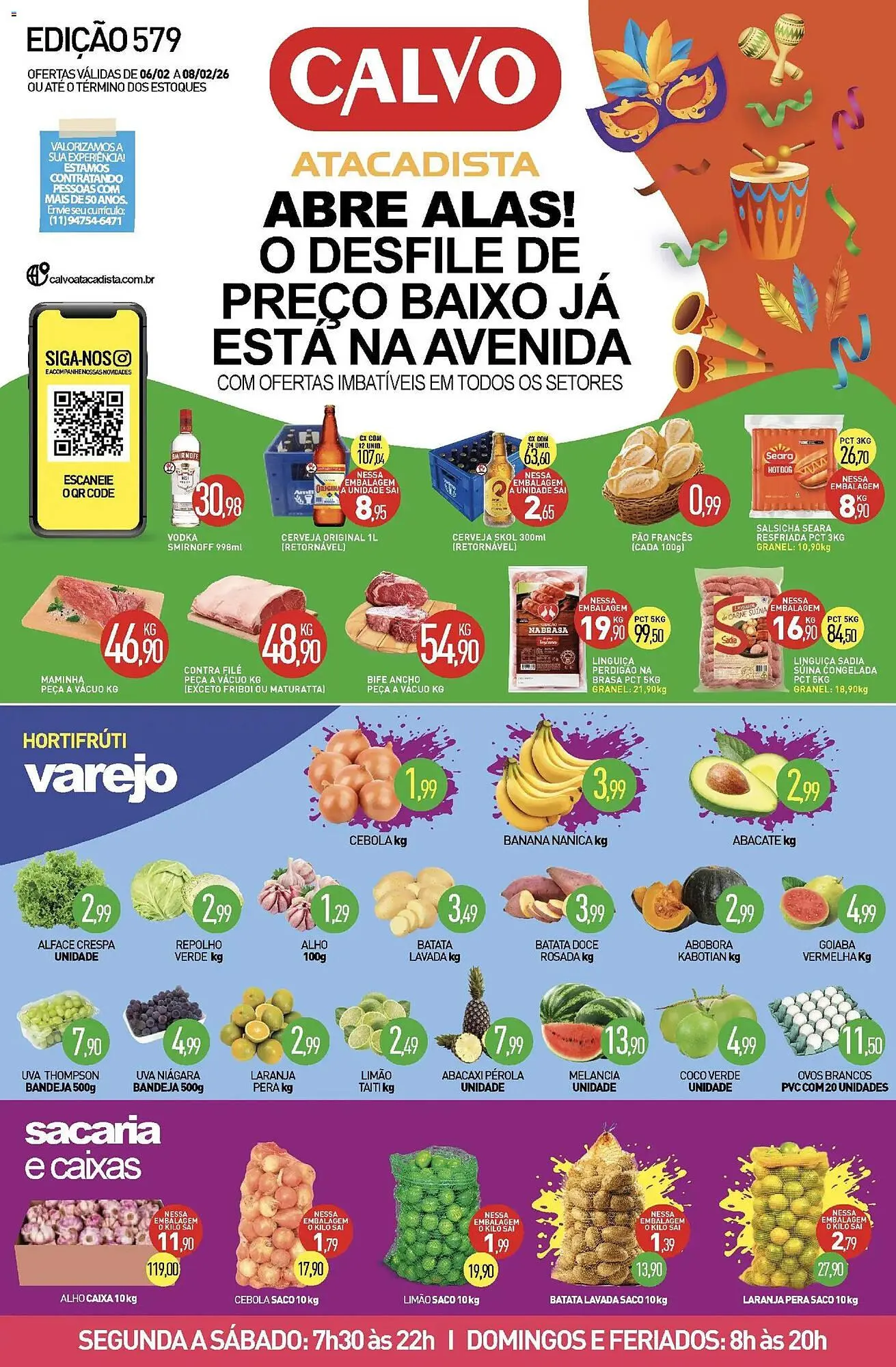 Folheto Calvo Atacadista - 1