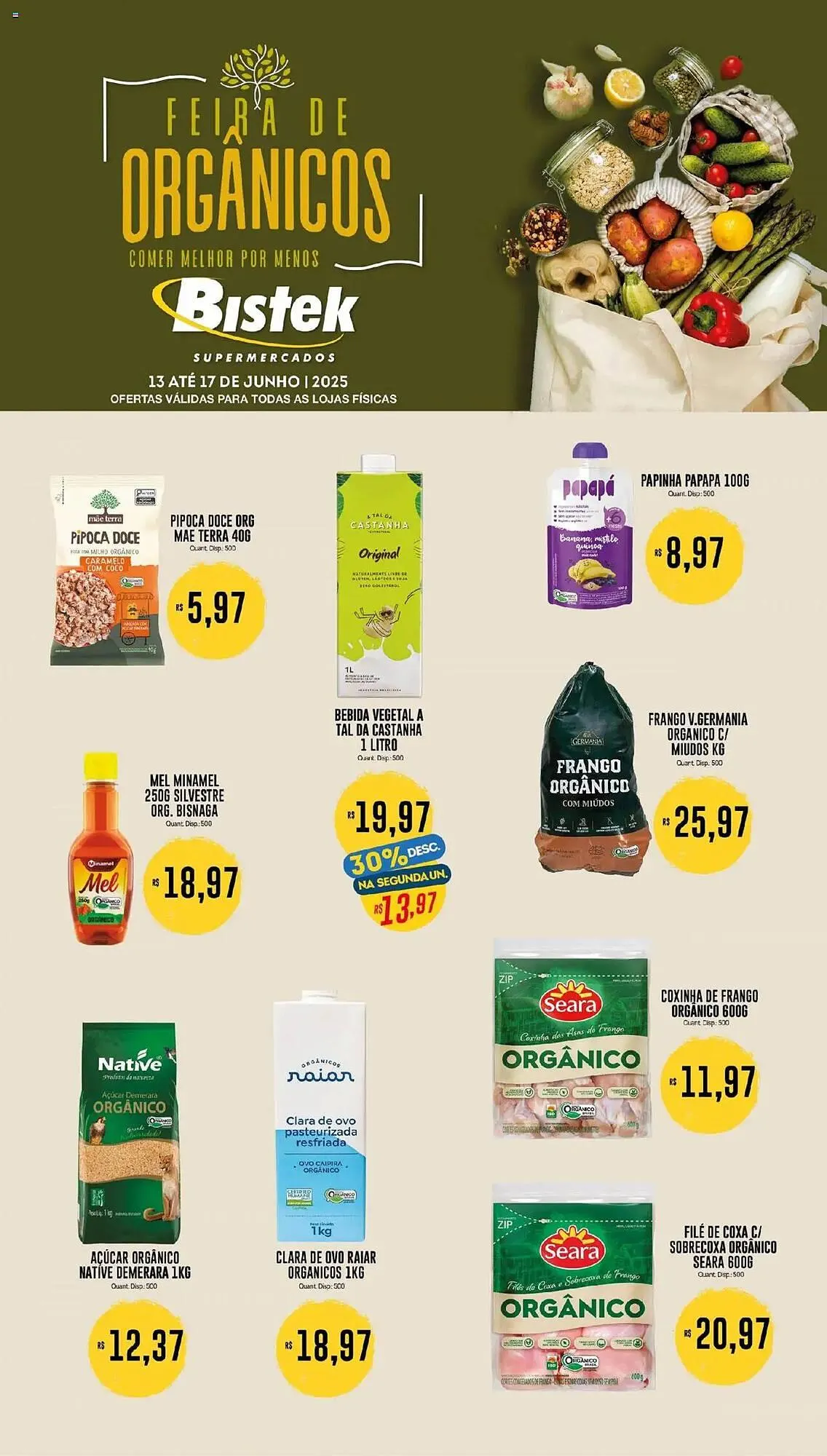 Encarte de Catálogo Bistek Supermercados 13 de junho até 17 de junho 2025 - Pagina 2