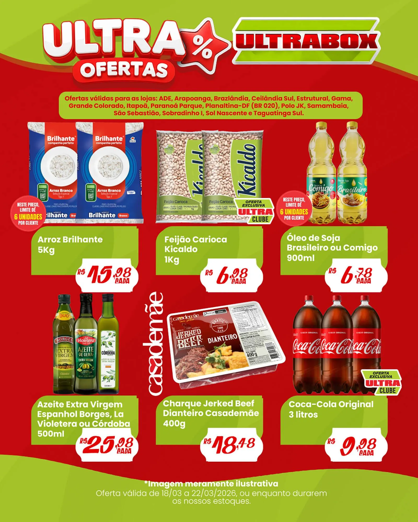 Encarte de Panfleto Ultrabox 19 de março até 22 de março 2026 - Pagina 1