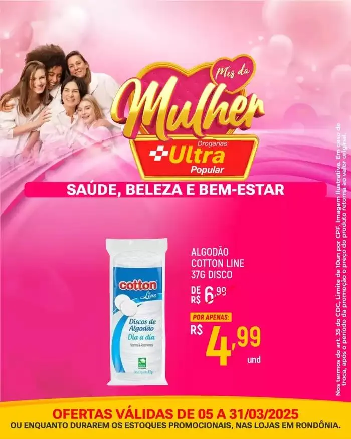 Encarte de Ofertas Drogarias Ultra Popular 5 de março até 31 de março 2025 - Pagina 6