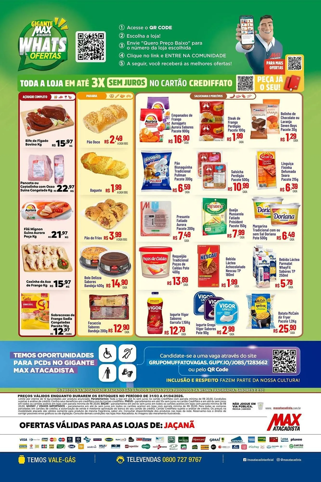 Encarte de Encarte Max Atacadista 31 de março até 1 de abril 2026 - Pagina 2