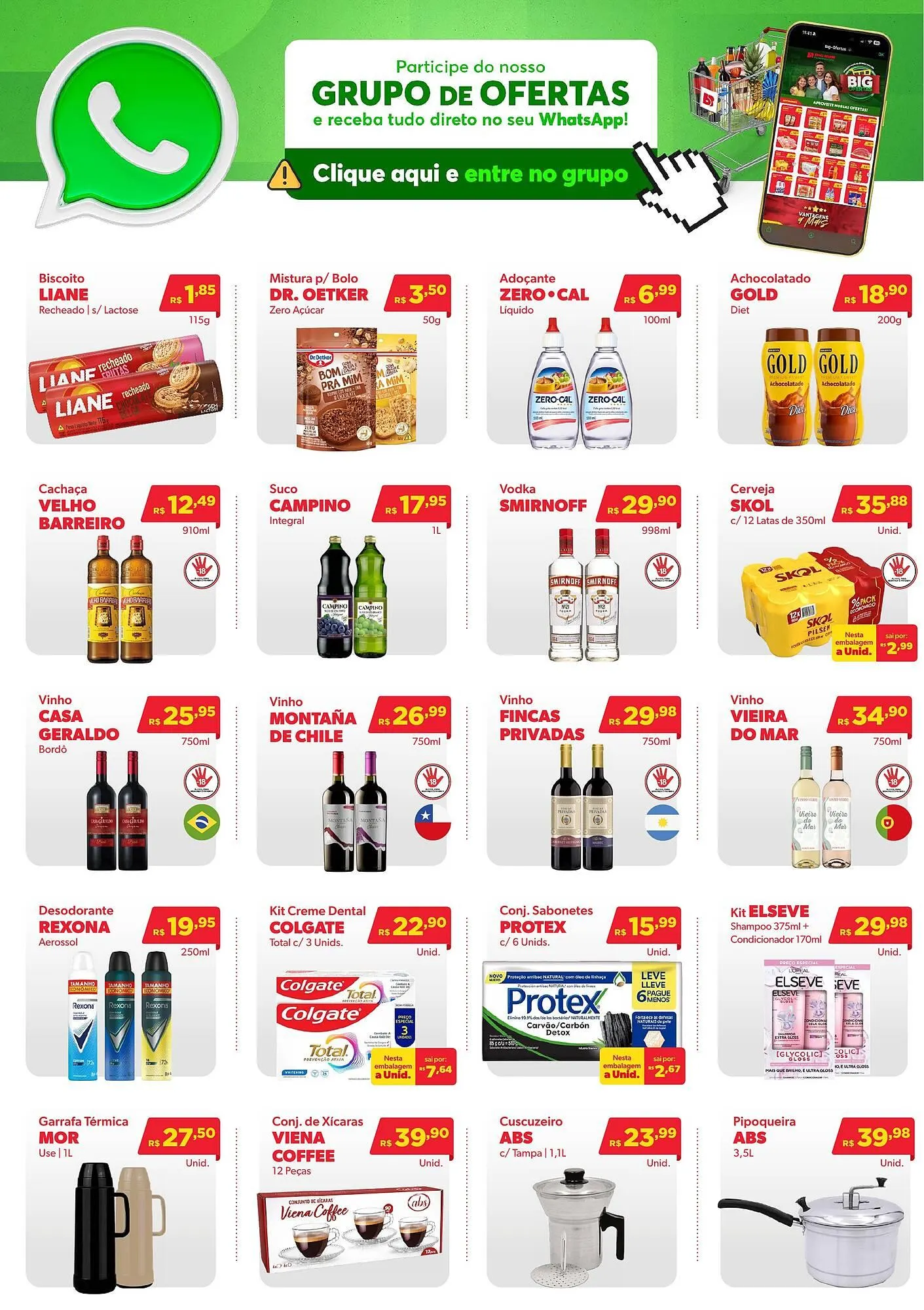 Encarte de Catálogo Big Bom Supermercados 15 de maio até 17 de maio 2026 - Pagina 4