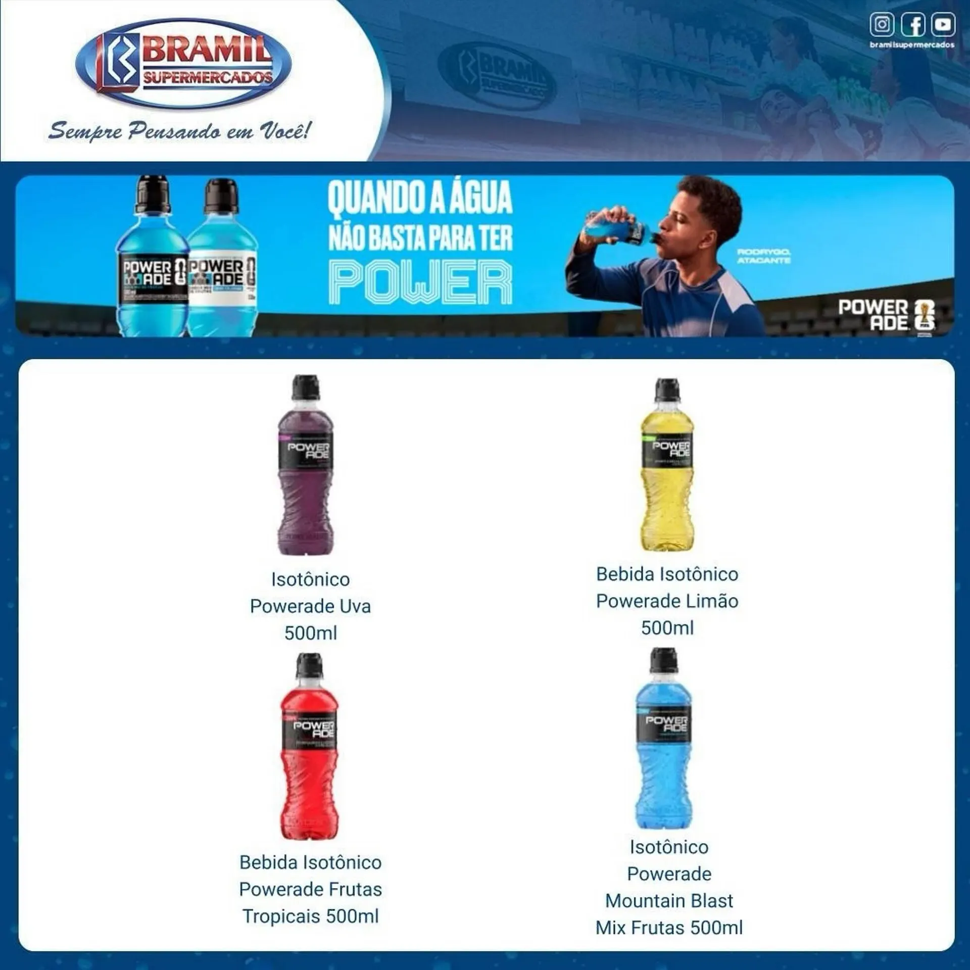 Encarte de Encarte Bramil Supermercados 19 de março até 25 de março 2026 - Pagina 1