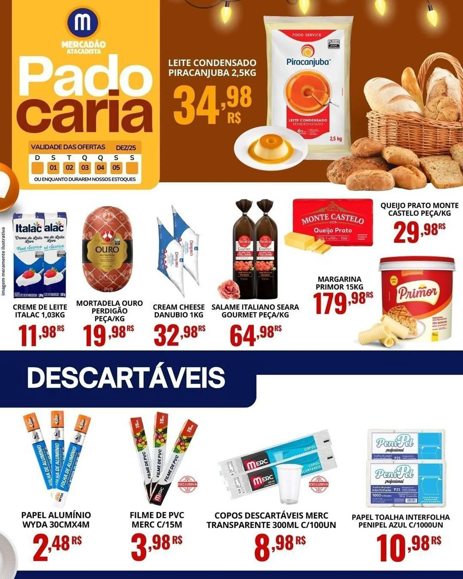 Encarte de Folheto Mercadão Atacadista 1 de dezembro até 5 de dezembro 2025 - Pagina 1