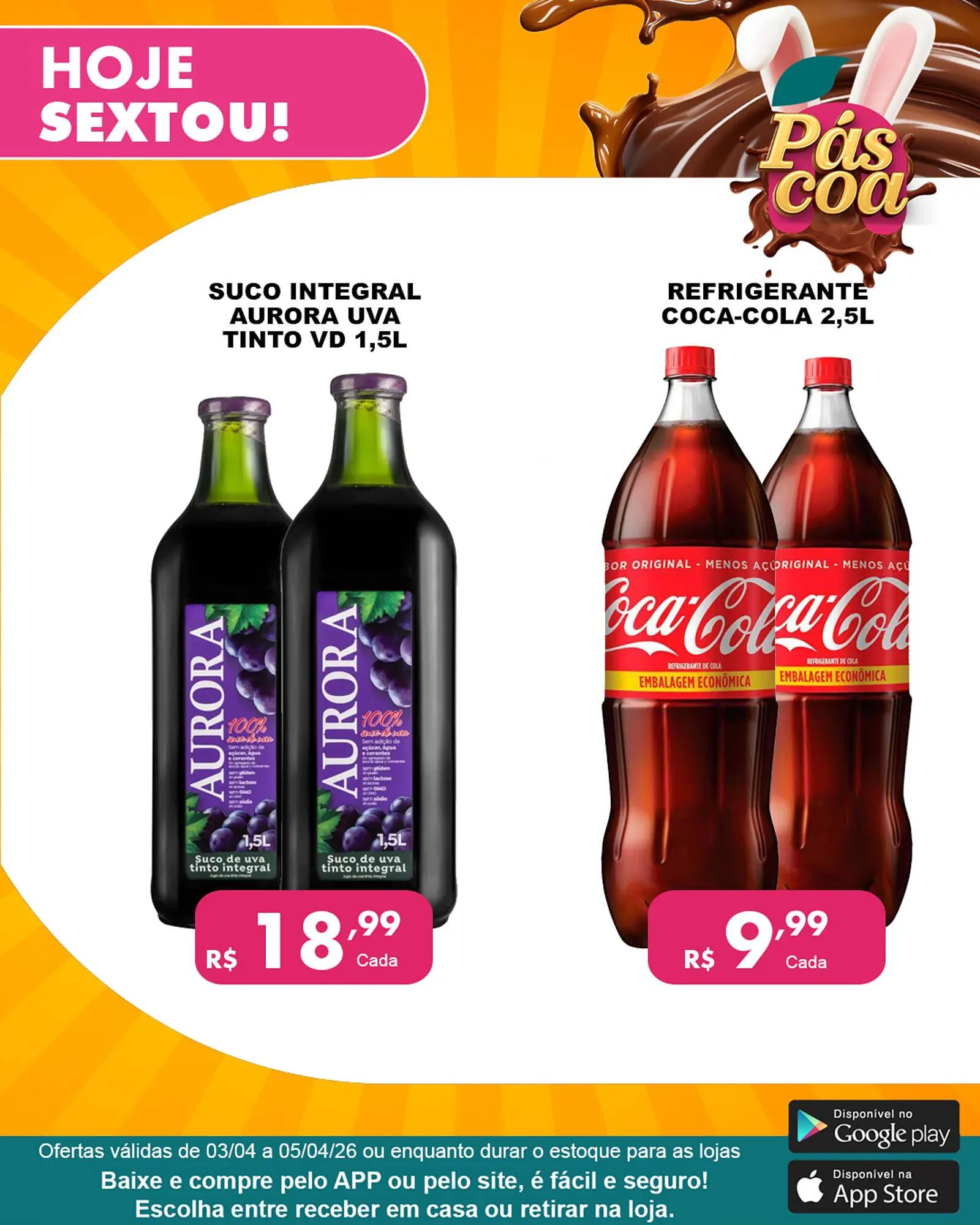 Encarte de Folheto Negreiros 4 de abril até 5 de abril 2026 - Pagina 1