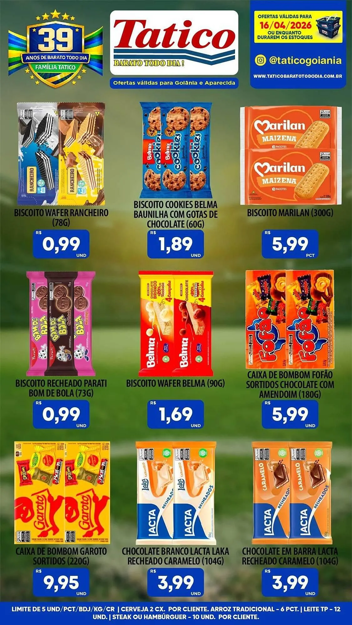 Encarte de Tabloide Tatico 16 de abril até 16 de abril 2026 - Pagina 7