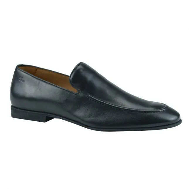 Loafer Masculino Preto Couro Liso