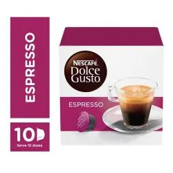 Cafe Em Capsula Nescafe Dolce Gusto Espresso 10 Capsulas