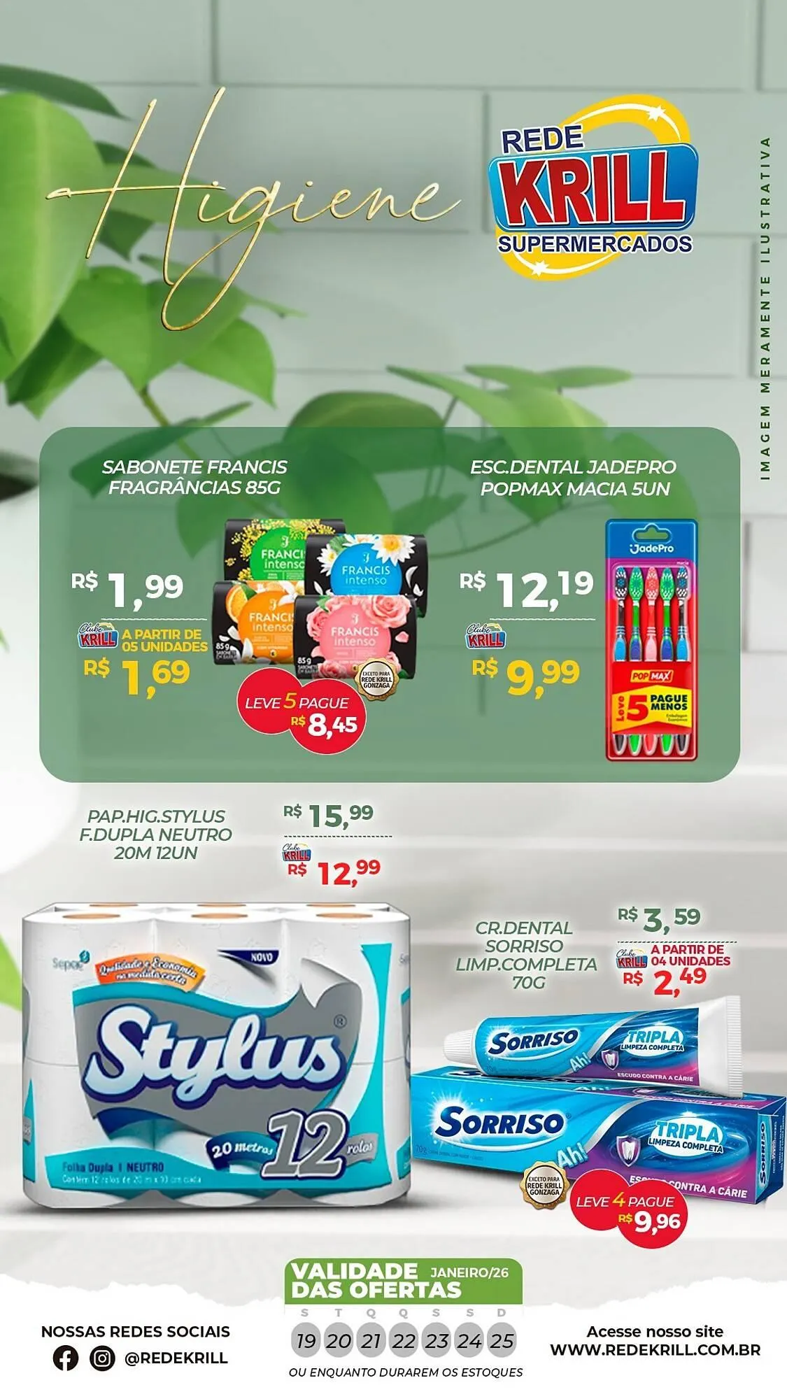 Encarte de Folheto Rede Krill 19 de janeiro até 25 de janeiro 2026 - Pagina 4