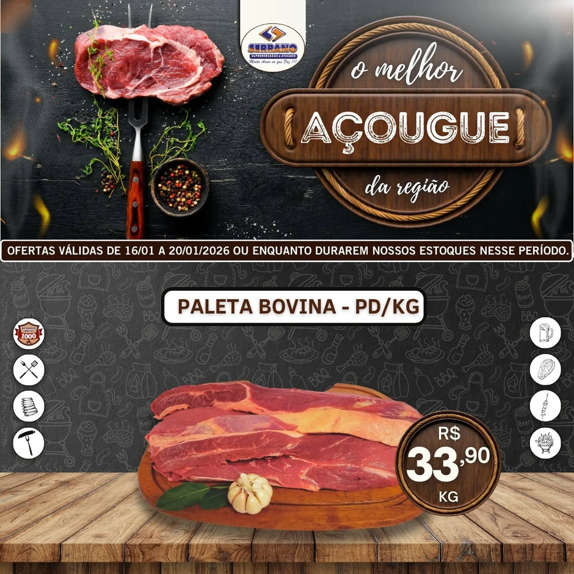 Encarte de Catálogo Serrano Supermercado 17 de janeiro até 20 de janeiro 2026 - Pagina 5