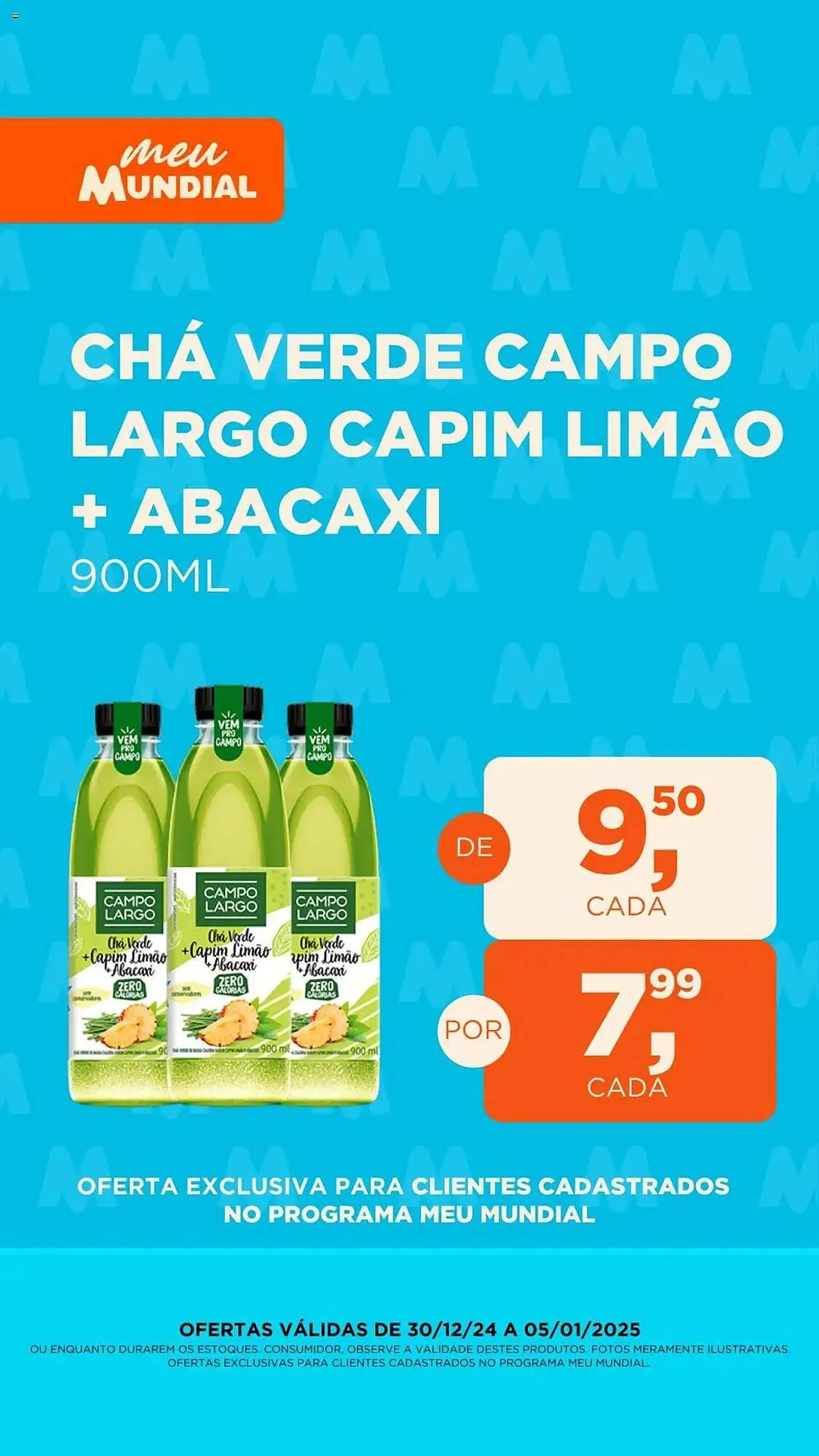 Encarte de Catálogo Supermercados Mundial 30 de dezembro até 5 de janeiro 2025 - Pagina 1