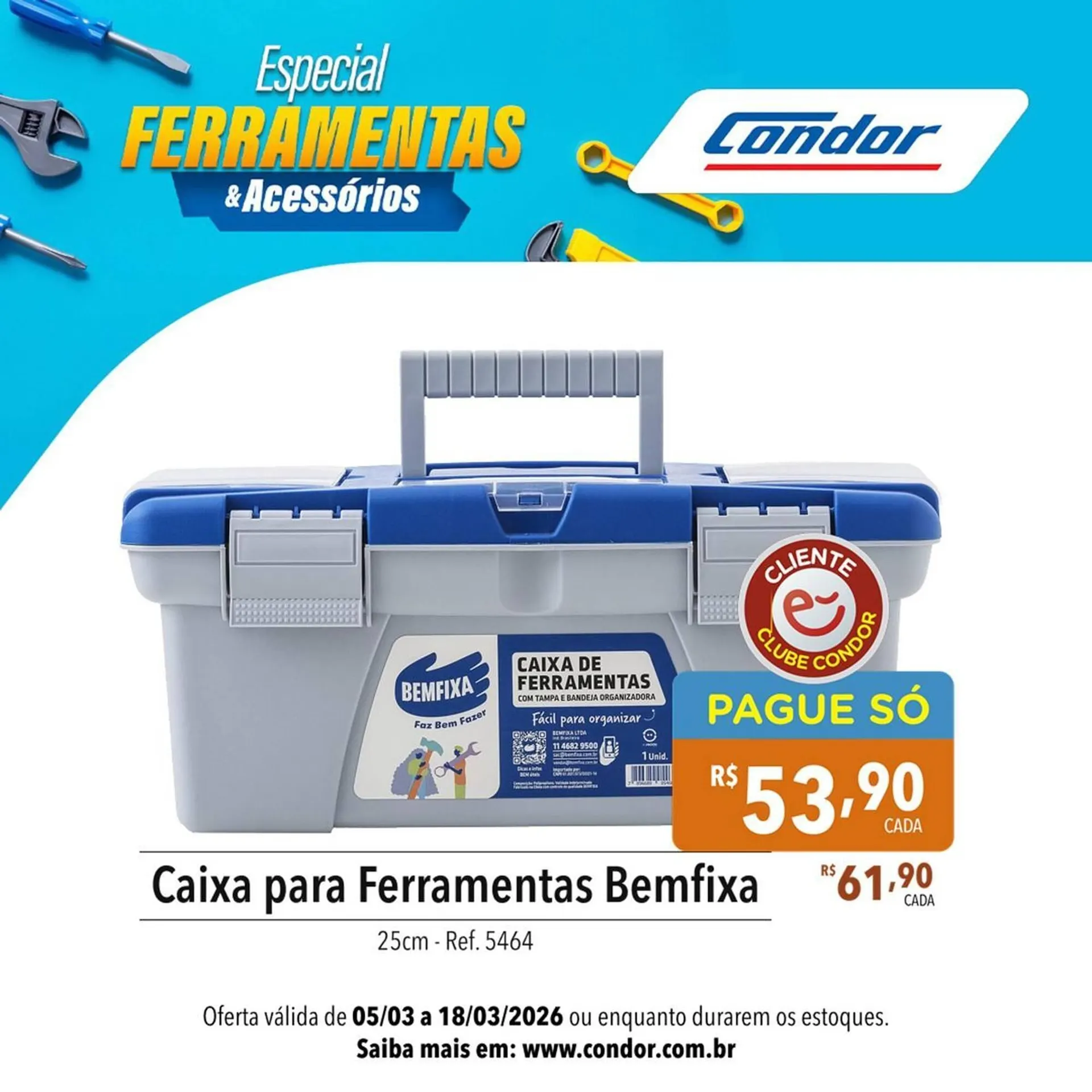 Encarte de Catálogo Supermercados Condor 12 de março até 15 de março 2026 - Pagina 18