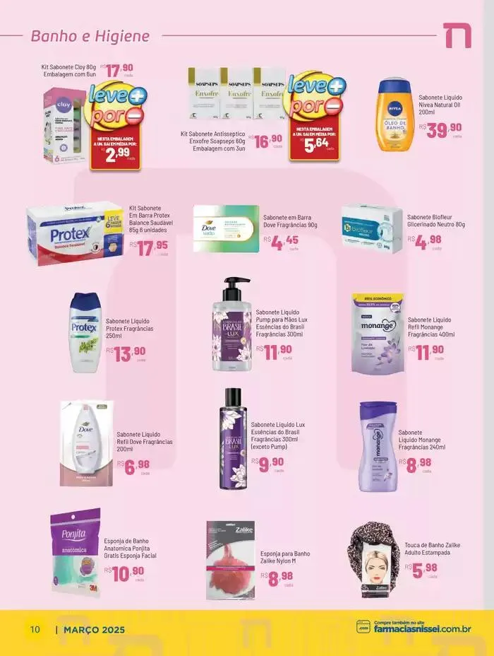 Encarte de  Preços “POR” válido para o Estado do Paraná  4 de março até 31 de março 2025 - Pagina 10