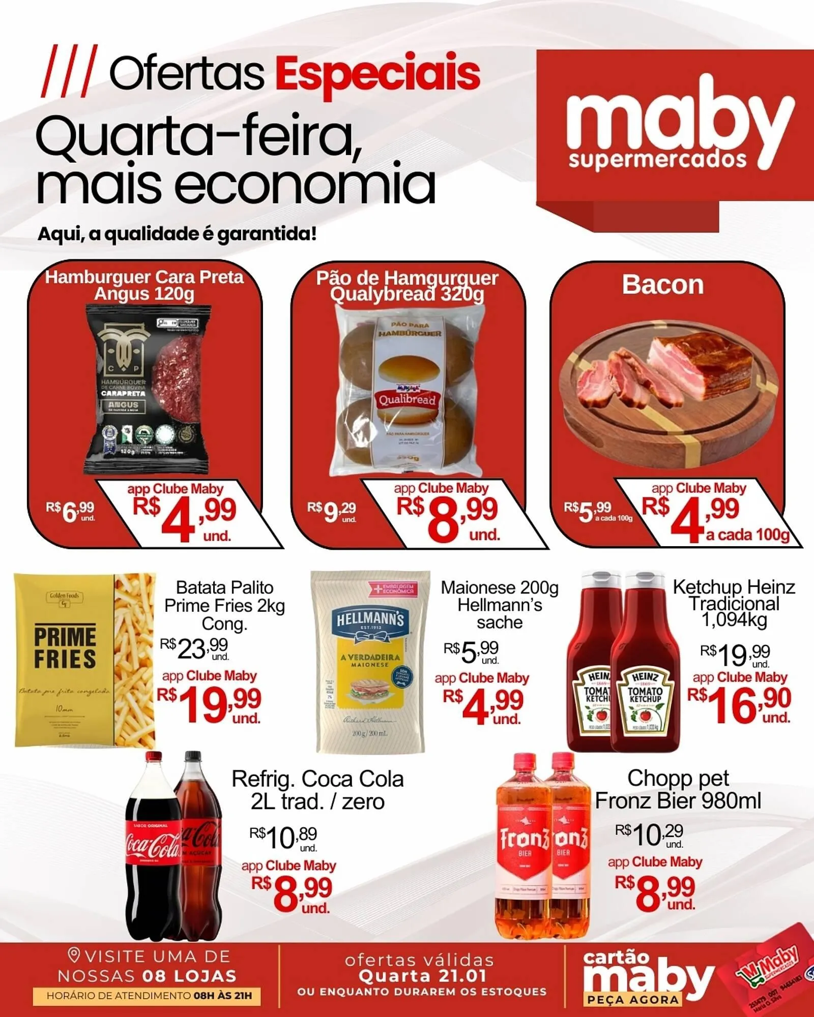 Encarte de Catálogo Maby Supermercados 21 de janeiro até 21 de janeiro 2026 - Pagina 1