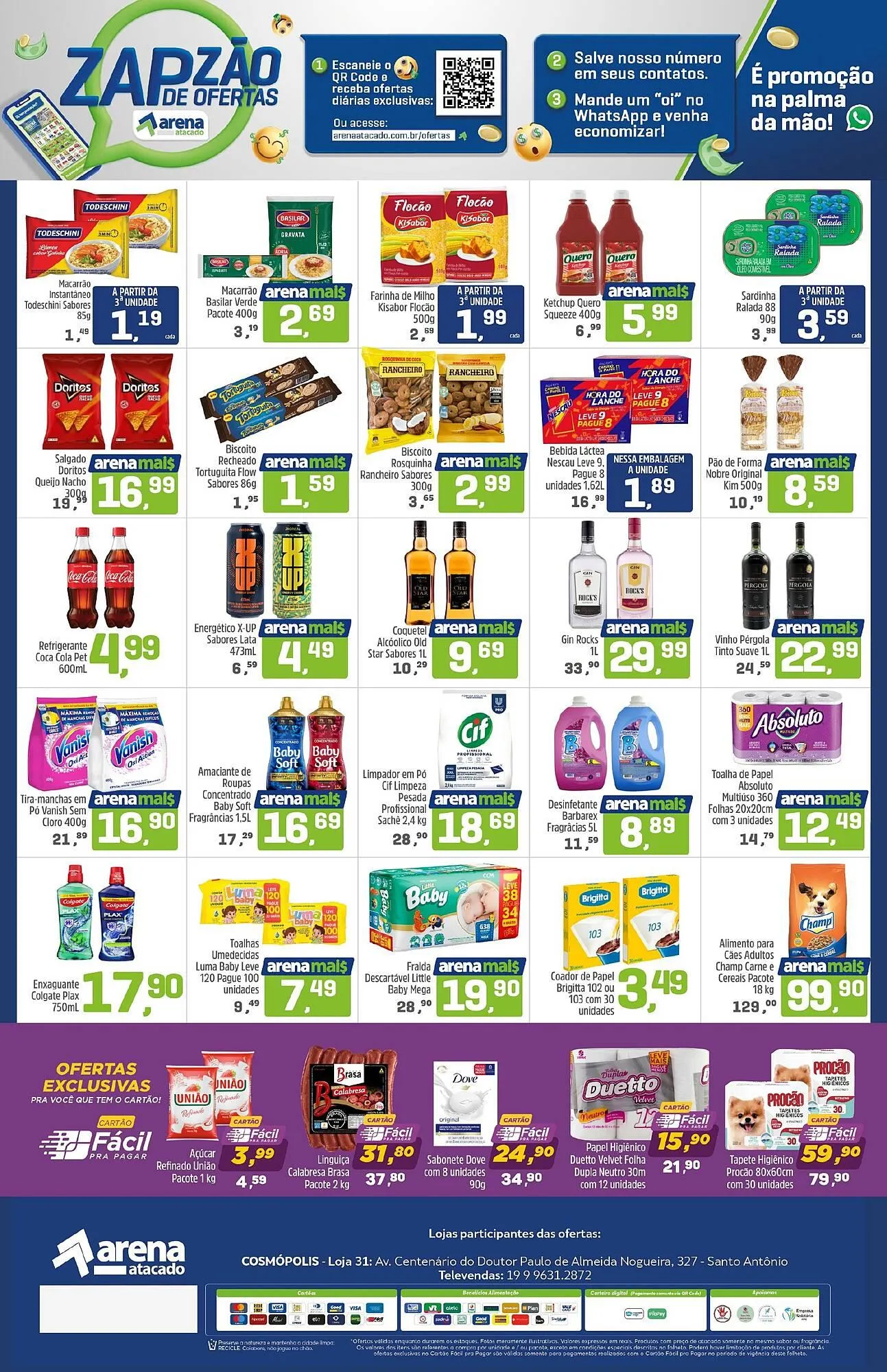 Encarte de Catálogo Arena Atacado 11 de agosto até 14 de agosto 2025 - Pagina 2