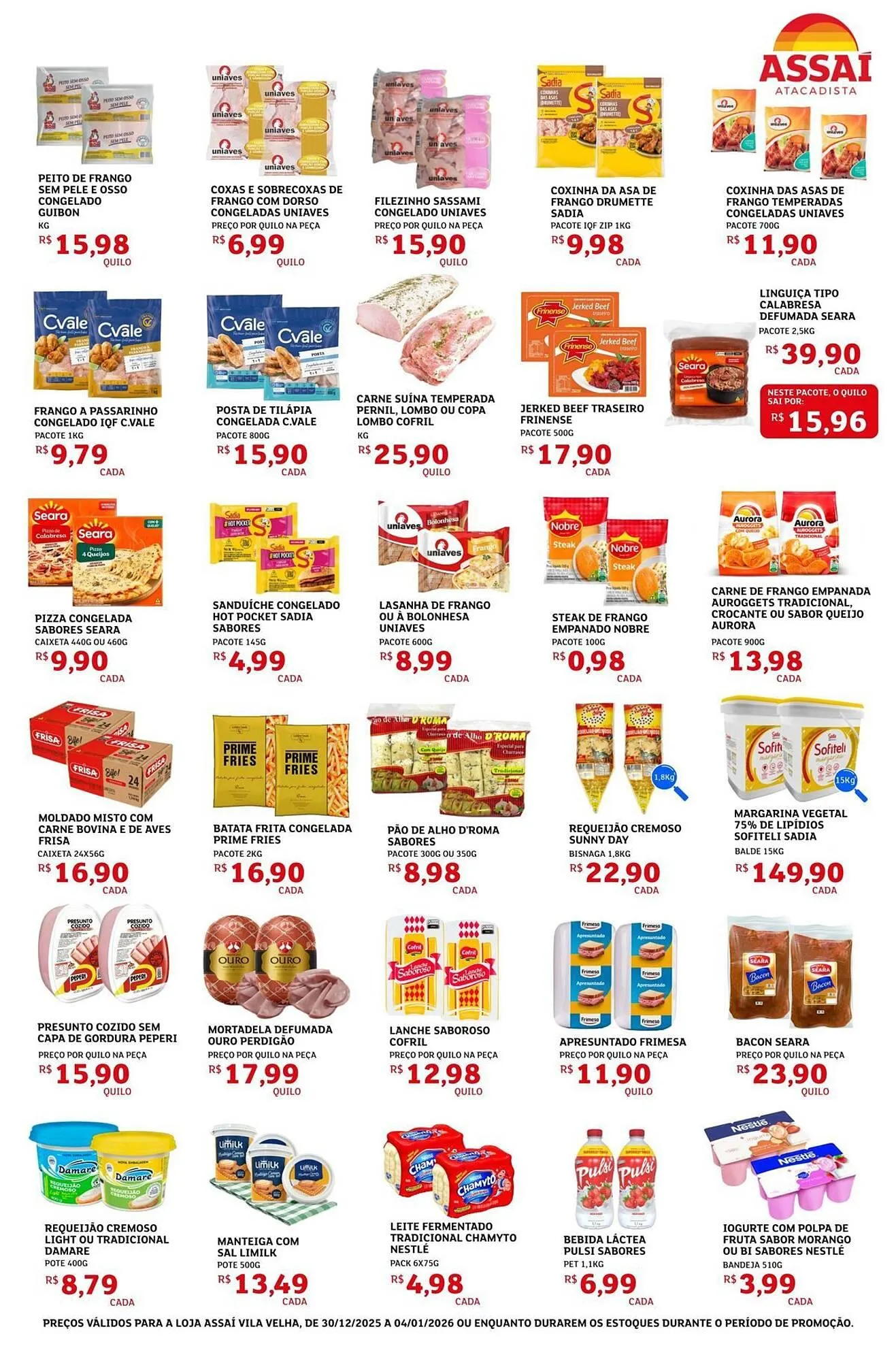 Encarte de Encarte Assaí Atacadista 30 de dezembro até 4 de janeiro 2026 - Pagina 3